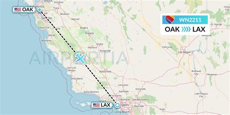 Flights from <b>LAX</b> to OAK are operated 76 times a week, with an average of 11 flights per day. . Southwest oakland to lax